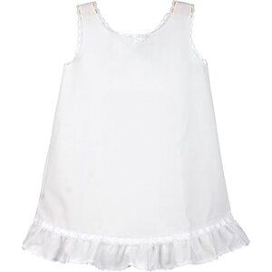 I.C. Collections Little Girls‎ White Embellished A-Line Slip Size 2T